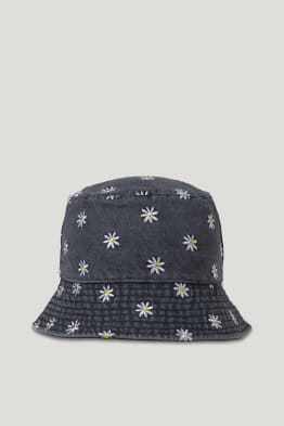 CLOCKHOUSE - cappello di jeans - a fiori