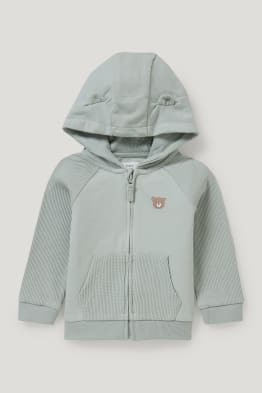 Baby-Sweatjacke mit Kapuze