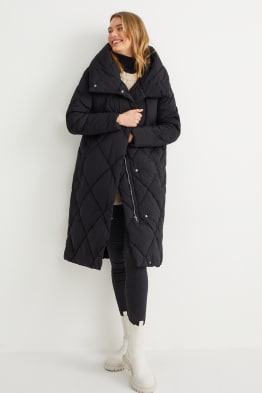 Manteau matelassé à capuche