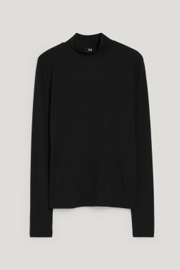 Shirt met rolkraagje