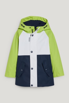 Veste de pluie à capuche