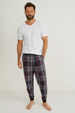 Pantalón de pijama - de cuadros