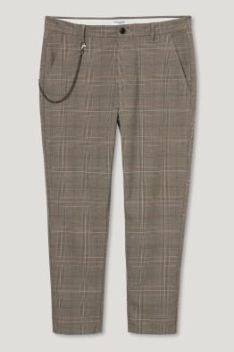 CLOCKHOUSE - Chino - Slim Fit - kariert