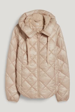 Steppjacke mit Kapuze
