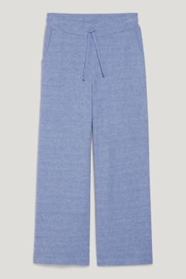 Knitted trousers - regular fit