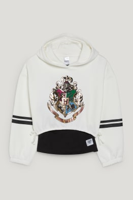 Taglie estese - Harry Potter - set - felpa con cappuccio e top - 2 pezzi