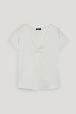 Satijnen blouse