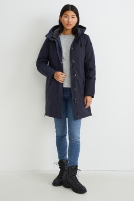 Outdoor coat with hood - THERMOLITE®