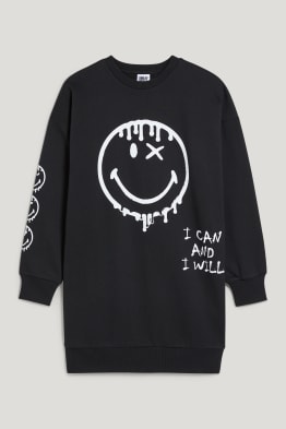 CLOCKHOUSE - Sweatkleid - SmileyWorld®