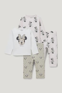 Multipack 2 ks - Minnie Mouse - pyžamo pro miminka - 4 díly