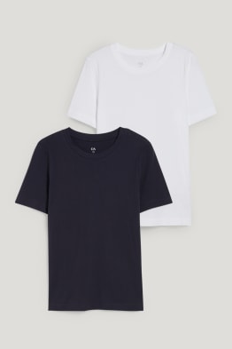Set van 2 - basic-T-shirt