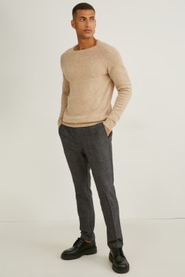 Kalhoty chino - tapered fit - Flex - 4 Way Stretch - kostkované