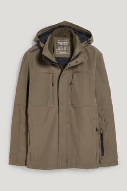 Veste souple à capuche