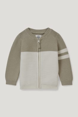 Cardigan tricotat bebeluși