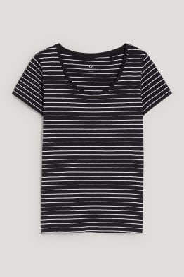 Basic T-Shirt - organic cotton - striped