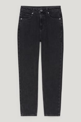 Mom jeans - vita alta - LYCRA®