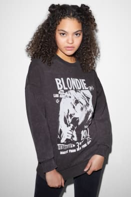 CLOCKHOUSE - felpa - con cotone riciclato - Blondie
