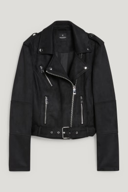 CLOCKHOUSE - blouson motard - similicuir
