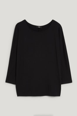 Basic-Langarmshirt