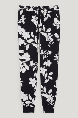 Spodnie od piżamy - w kwiaty