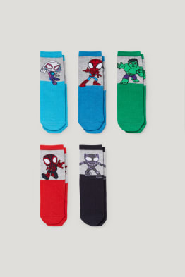 Lot de 5 paires - Marvel - chaussettes à motif