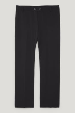 Stoffhose - Mid Waist - Straight Fit