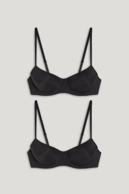Reggiseno con ferretti - DEMI - imbottito - LYCRA®
