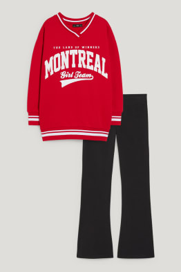 Ensemble - sweat et legging - deux pièces