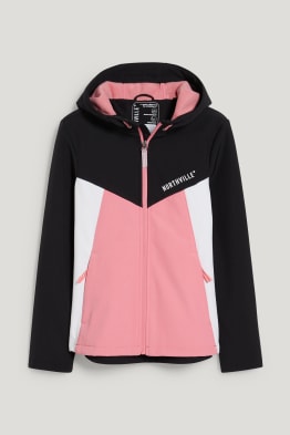 Veste à coquille souple à capuche