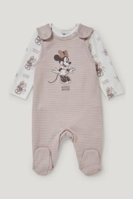 Minnie Maus - Strampler-Set - Bio-Baumwolle - 2 teilig