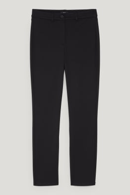 Pantalon de toile - high waist - regular fit - LENZING™ ECOVERO™