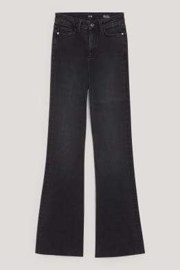 Flared jeans - high waist - LYCRA®