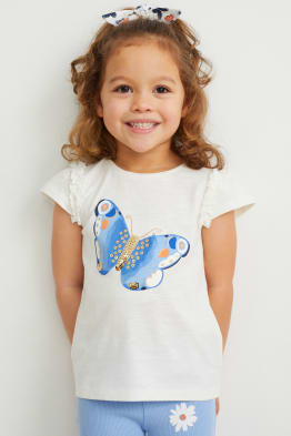 Set - T-shirt en scrunchie - 2-delig