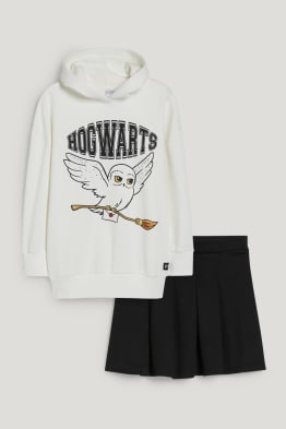 Harry Potter - ensemble - sweat à capuche et jupe - 2 pièces