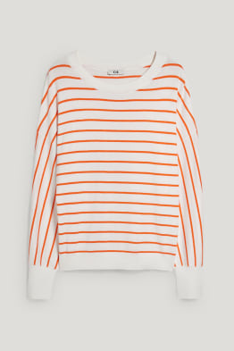Pullover - gestreift