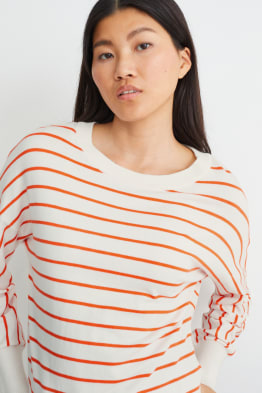 Pullover - gestreift