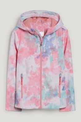 Softshelljacke mit Kapuze