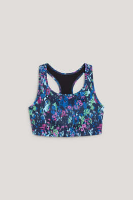 Reggiseno tecnico - fitness - 4 Way Stretch - fantasia