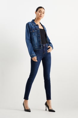 Skinny jeans - mid-rise waist - LYCRA®