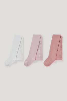 Confezione da 3 - collant neonati