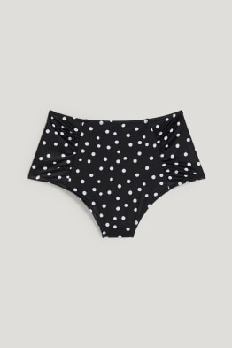 Slip bikini - vita alta - LYCRA® XTRA LIFE™- a pois