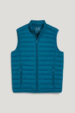 Quilted gilet - recycled