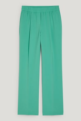 Pantalón de tela - mid waist - straight fit