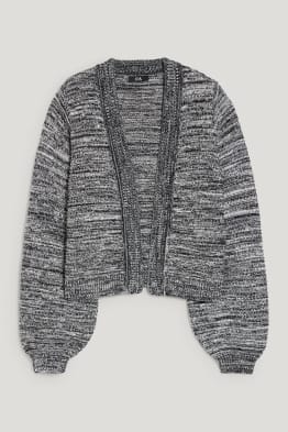 Cardigan tricotat - cu poliester reciclat