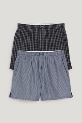 Multipack of 2 - boxer shorts - woven - organic cotton