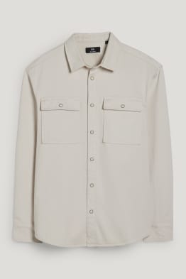 Chemise - relaxed fit- col kent