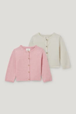 Multipack 2er - Baby-Strickjacke