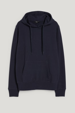 Felpa con cappuccio basic - cotone biologico