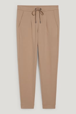 Spodnie z dżerseju - tapered fit
