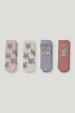 Lot de 4 paires - Disney - chaussettes pour bébé à motif